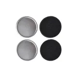 Макияжная кисть для сухого нанесения, чистка, коробка: 2 комплекта