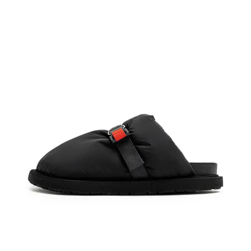 TCMADE Износостойкие домашние тапочки унисекс черного цвета