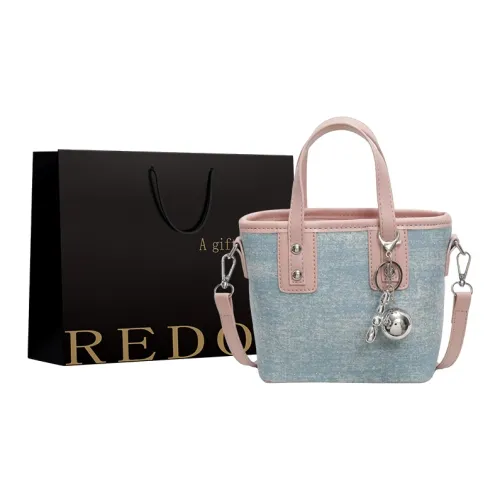 REDOO Деним Сумка через плечо Сумка Обычная Женская Синий Экрю Серебряный Розовый