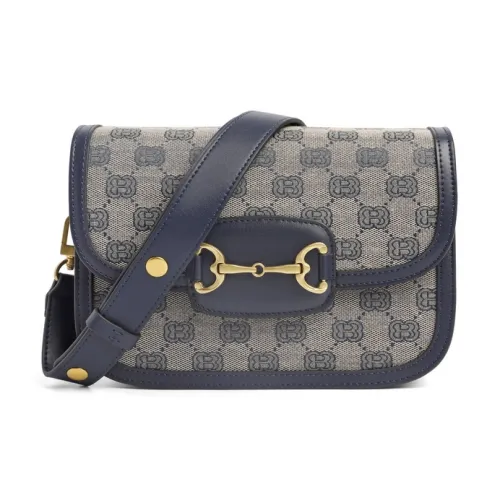 BELLE Коровья кожа Маленькая квадратная сумка Сумка через плечо Средний Женская Красный Синий Кофейный