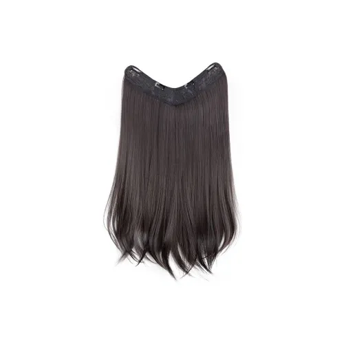 SIYU Ван-Пис Микро Кудрявый V-образно Внутрь Завитые Волосы Парик 60 см