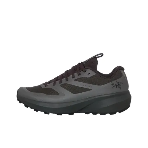 Arcteryx Norvan LD 3 Slip-Resistant Waterproof And Breathable Lightweight Low-Top Running Shoes Men's Gray Black Арктерикс Norvan LD 3 Противоскользящий Водонепроницаемый И Дышащий Легкий Низкий Топ Беговые Кроссовки Мужские Серый Черный