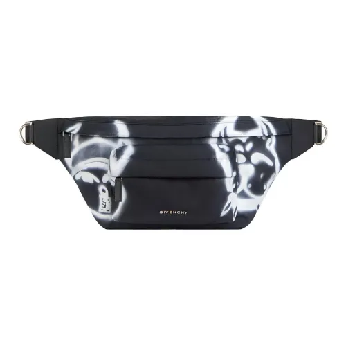 GIVENCHY Nylon Бананка Sling Сумка Сумка через плечо Мужская Черная