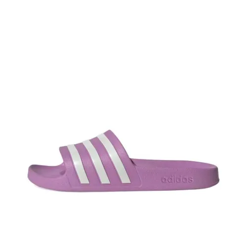adidas Adilette Aqua Slip-resistant Slippers Women's Purple adidas Adilette Aqua Slip-resistant Слипоны Женские Фиолетовые