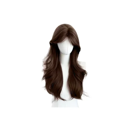 FYOSEE Перука для женских длинных волос средняя длина (размер в длину) кудрявая большая волна естественный полный парик для головы