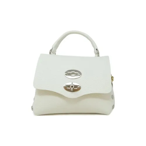 Zanellato Postina Кожа Сумка через плечо Сумка Женская Белая