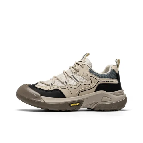 Warrior Толстая подошва Низкий верх Светлый хаки Черный Серый Мужской