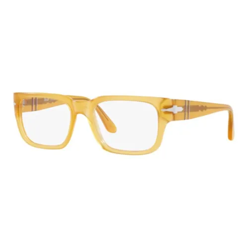 PERSOL Ацетат Прямоугольные Оправы для Очков Мужские Желтые