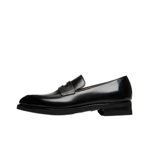BALLY Scribe Un Penny Лоферы Мужской Черный