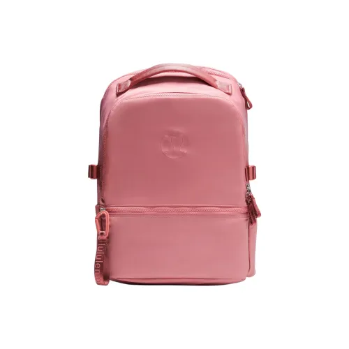 lululemon Нейлон Рюкзак Унисекс Темно-розовый