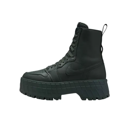 Jordan Air Jordan 1 Ботильоны Женские Зеленый Черный