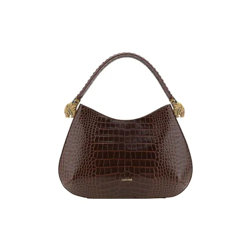 Roberto Cavalli Телячья кожа Сумка Женская Коричневая