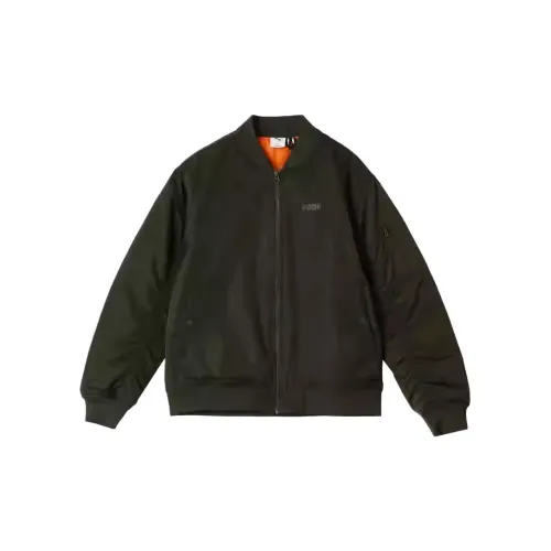 PUMA Хлопковый пуховик Унисекс Армейский зеленый