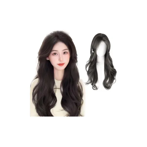 MUYAN Осенний Зимний Атмосферный Большая Волна Парики Коричневый Черный Мокко