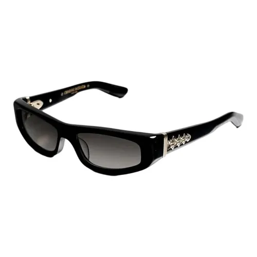 Chrome Hearts Нерегулярная форма Солнцезащитные очки Мужской Черный