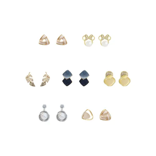 DJIN Серебро S925 Серьги-гвоздики Женские