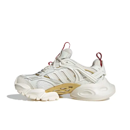 Adidas XLG RUNNER DELUXE Беговые кроссовки Низкий Топ Белый Золото Унисекс