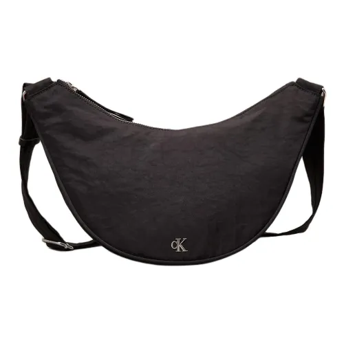 CALVIN KLEIN Нейлоновая сумка-хобо сумка через плечо сумка на плечо женская черная