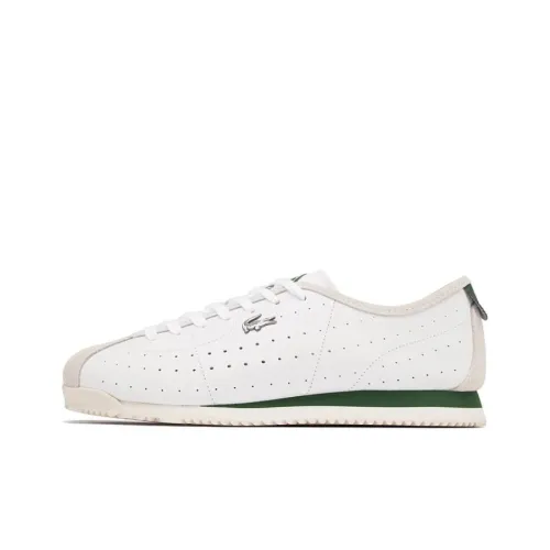 LACOSTE Повседневный Низкий Топ Белый Зеленый Мужской