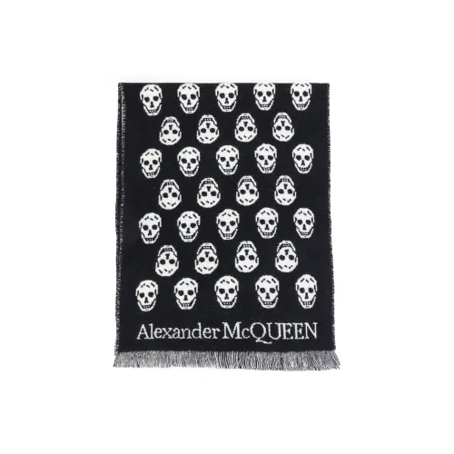 Alexander McQueen Шарфы из шерсти Wool Knit Унисекс