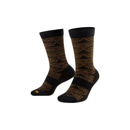 Джордан Высокие Носки Унисекс 2 Пачки Университетский Золотой