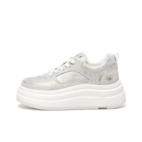 DAPHNE Термическая визуально увеличенная высота устойчивая к истиранию низ низкий топ скейтборд женские