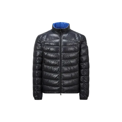 Moncler Серый Мужской Пуховик