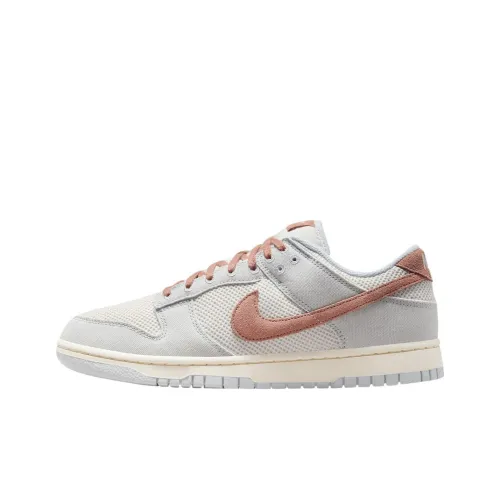 Nike Dunk Slip-Resistant Abrasion-Resistant Low Top Скейтборд Кроссовки Unisex Light Серый