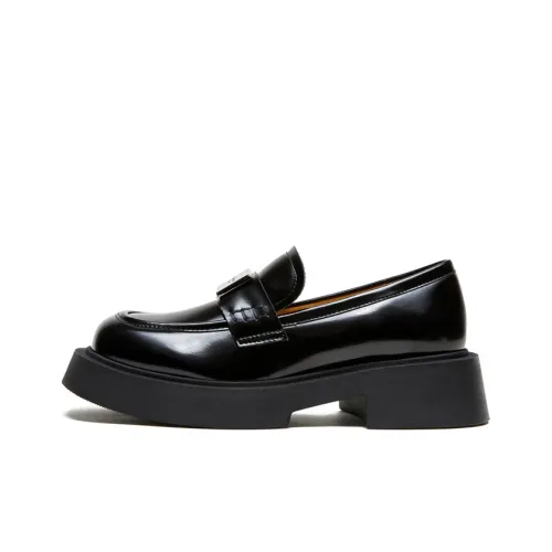 AQUASCUTUM Лоферы Черные Женские