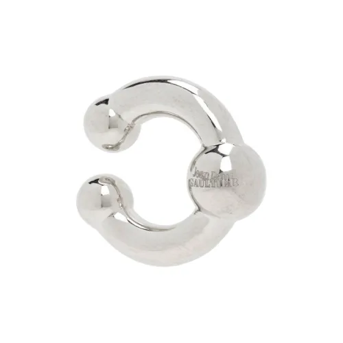 Jean Paul Gaultier Латунная нижняя заколка On Серьги Женские Серебряные