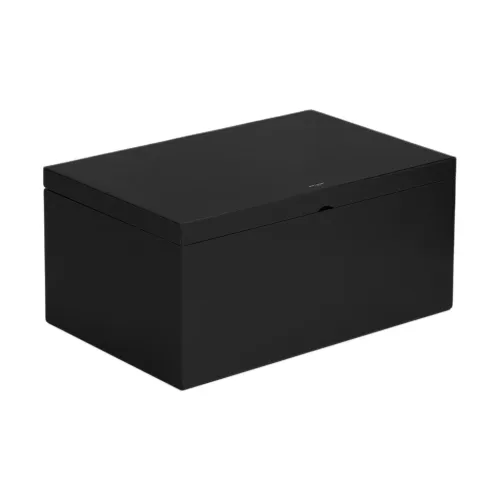 SAINT LAURENT Телячья кожа Хранение Коробка Большая Унисекс Черная