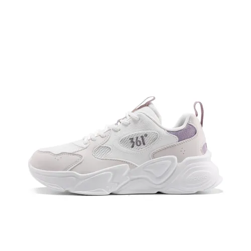 361° Противоскользящий Устойчивый к истиранию Легкий Низкий Топ Casual Женский Белый Рис Фиолетовый