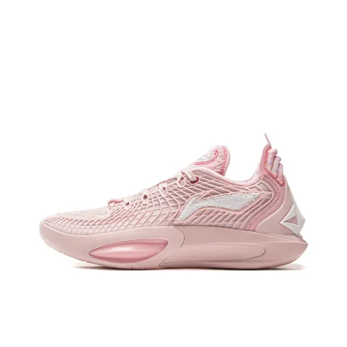 LINING JB3 Баскетбольные кроссовки Low Top Светло-розовые Мужские