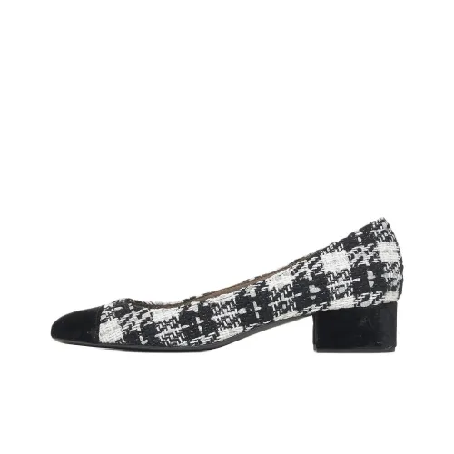 Roberto Festa Грубый каблук Высокие каблуки Женские Черный Белый