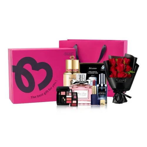 Подарочная коробка Packaging Gift Box Розовый Красно-розовый Love Song Подарочный набор Роз Ritual Содержит Raffia+Preserved Flower Комплект 29*23,5*11,5 см