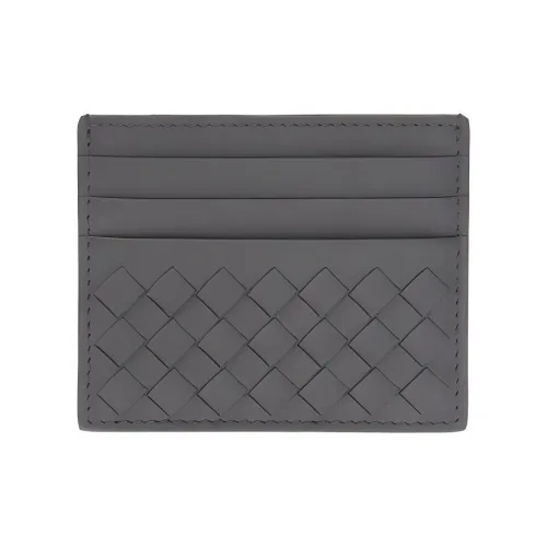 Bottega Veneta Mini кошелек из коровьей кожи унисекс серый