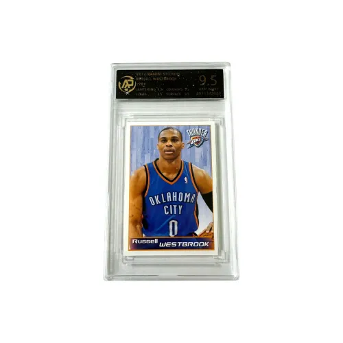 PANINI Westbrook Thunder Стикер PEAK Thunder Era Russell Westbrook Маленькая Карта Звезда Карта 9,5 Очков