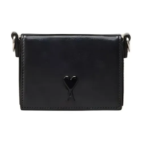 AMIPARIS Кожа Сумка через плечо Нано Женская Черная