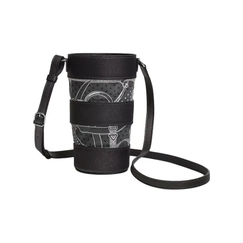 HERMES AVECSOIE IN THE POCKET Эпсомская кожа Сумка через плечо Женская Черный и Пыльно-серый