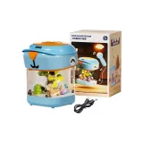 Вращающийся Snowfall Ручной Драм [Синий USB Зарядка]