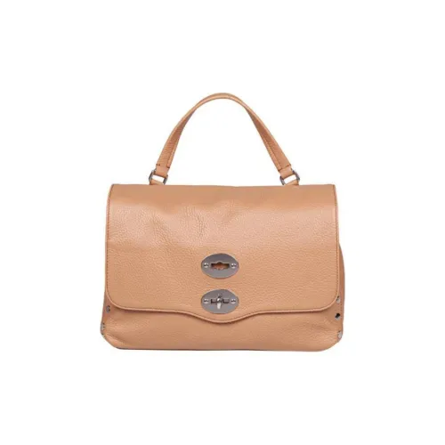 Zanellato Postina Сумка через плечо из кожи сумка среднего размера женская коричневая