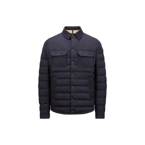 Moncler SS25 Down Jacket Men's Navy Blue