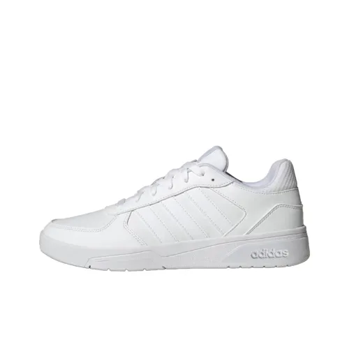 Adidas Slip-resistant Abrasion-resistant Low-top Skateboard Shoes Men's White Adidas Противоскользящие Аbrasion-resistant Низкие Кеды для скейтбординга Мужские Белые