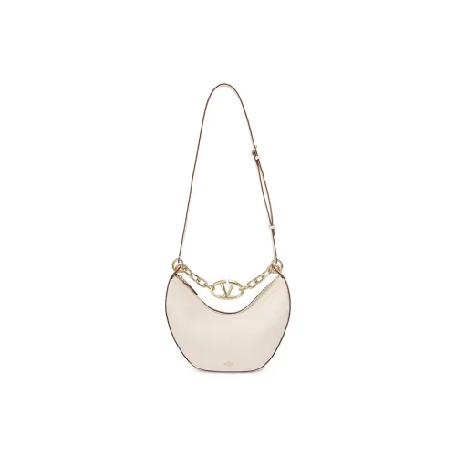 Valentino Сумка через плечо из коровьей кожи Маленькая Женская Айвори Белый