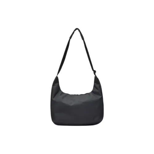 MUJI Полиэстер Плечо Сумка Большая Женская Черная Темно-Бежевая Светло-Зеленая