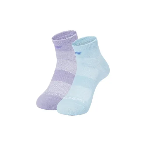 Skechers Comfort Sports Series 2 шт Морозно-голубой/Pale Фиолетовый/05Q3 Женские носки