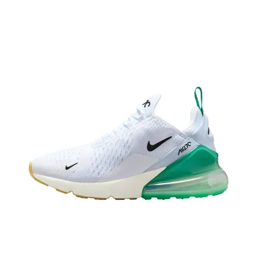 Nike Air Max 270 Амортизация и Дышащий Низкий Топ Повседневные Беговые Кроссовки Женские Белые