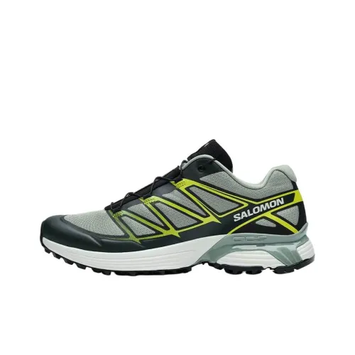 SALOMON XT Pathway Амортизация Покрытие Легкий Низкий Топ Беговые кроссовки Унисекс Бирюзовый