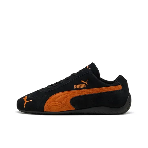 PUMA Speedcat Collection Устойчивый к истиранию Низкий Топ Casual Унисекс Черный Оранжевый