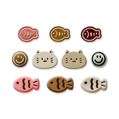 YOUWEI Смола DIY Брелок для обуви Универсальный 10 штук Милый комплект Унисекс